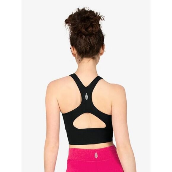 NWT FREE PEOPLE FP Movement Every Single Time Bra Womens Size XS / Small Black - Picture 5 of 10